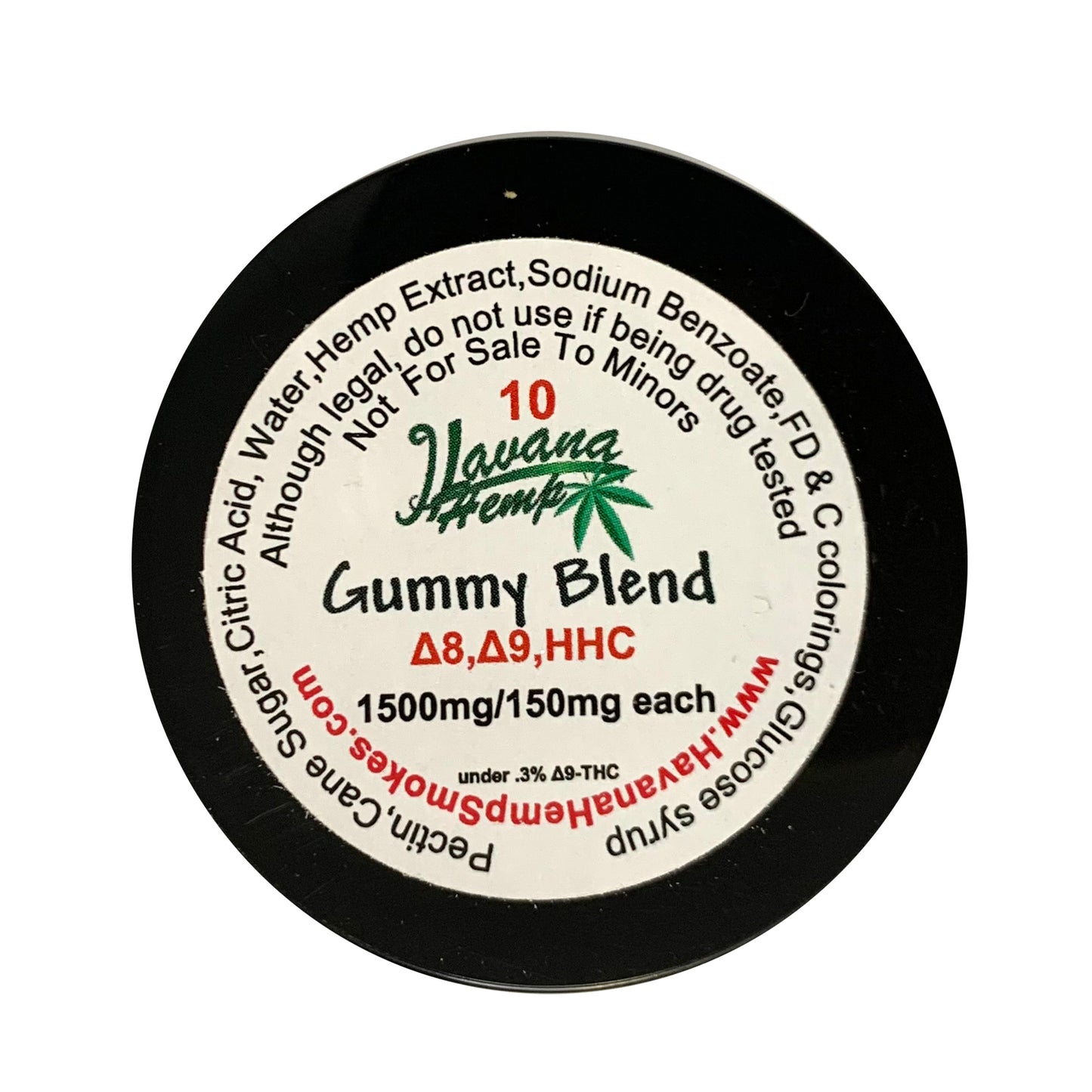 Gummy Blend of Delta 8,9, and HHC