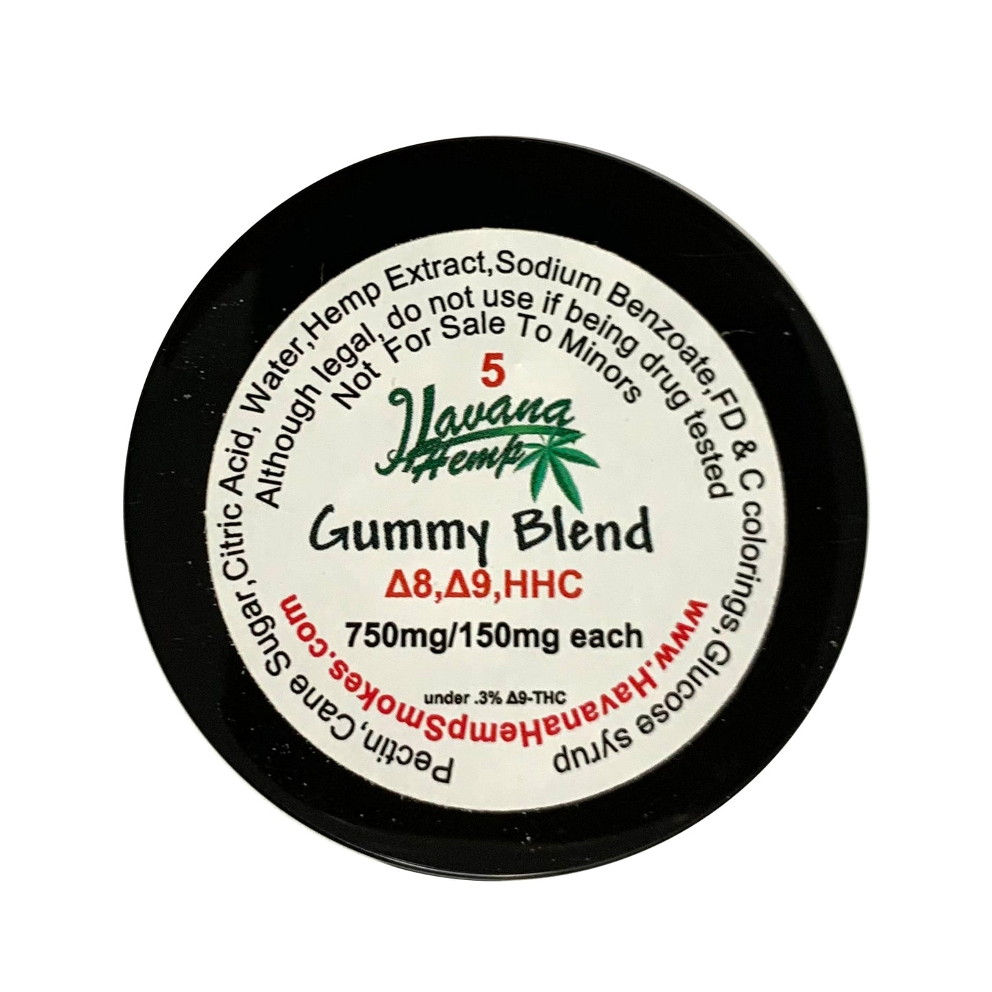 Gummy Blend of Delta 8,9, and HHC