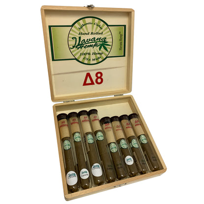 Cigar with wooden tips