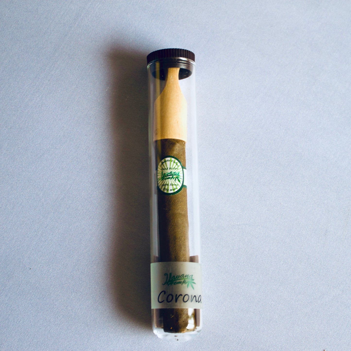 The Corona Hemp Cigar with Bamboo Tip