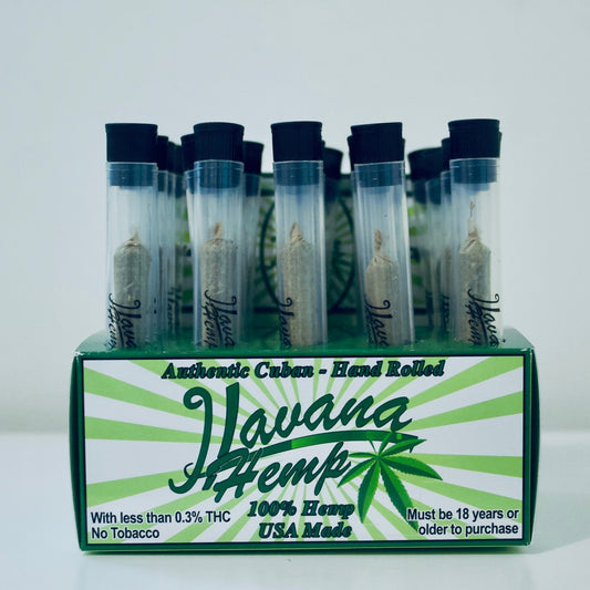 Hemp pre-rolls display